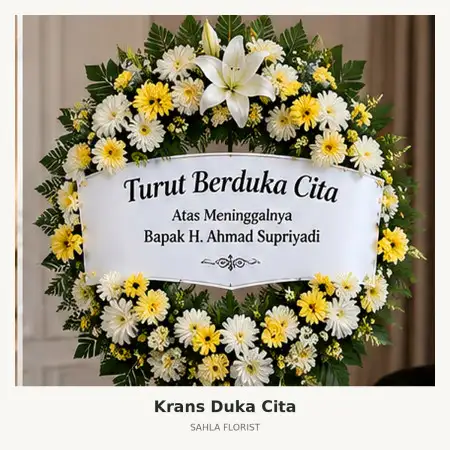 Krans Bunga Duka Setiabudi Bandung